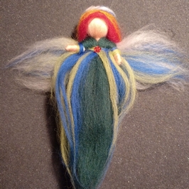 Die Nordische mit rotem Haar