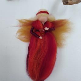 Heilsteinfee Jaspis rot